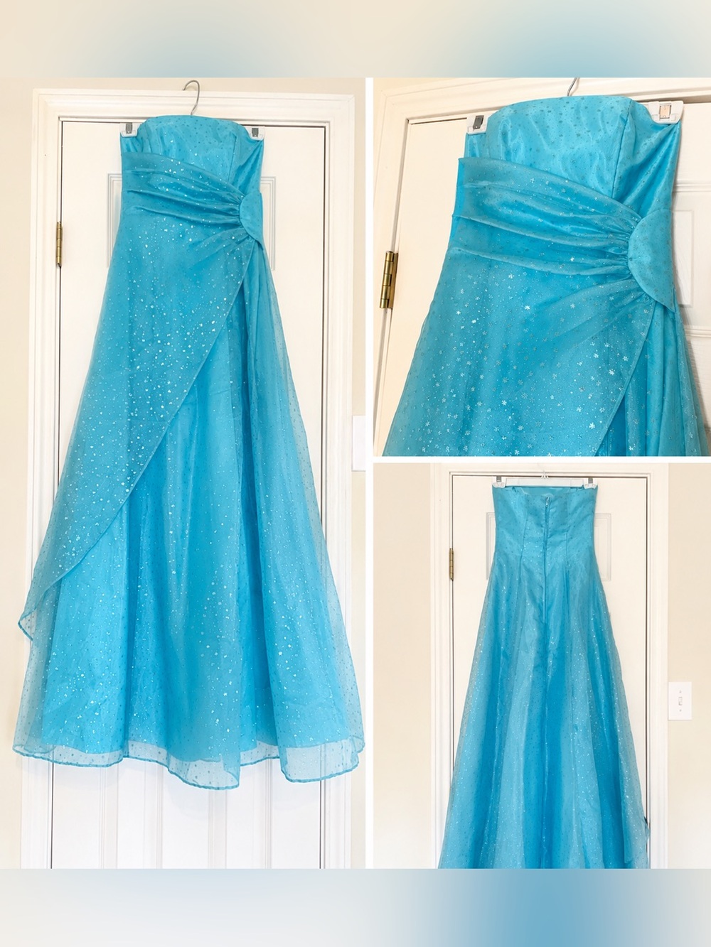 Cache Glitter Blue Dress